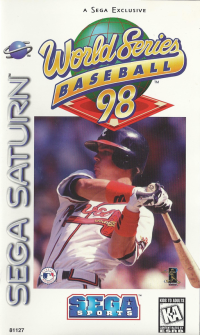 World Series Baseball 98 Sega Saturn  box art